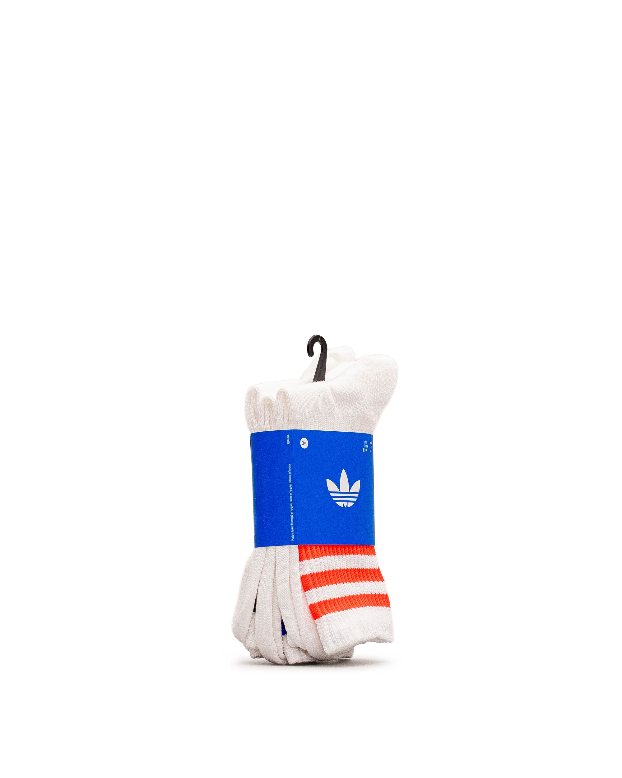 3s crew socks 3p  - Blanc - #98B-02 - Image 2