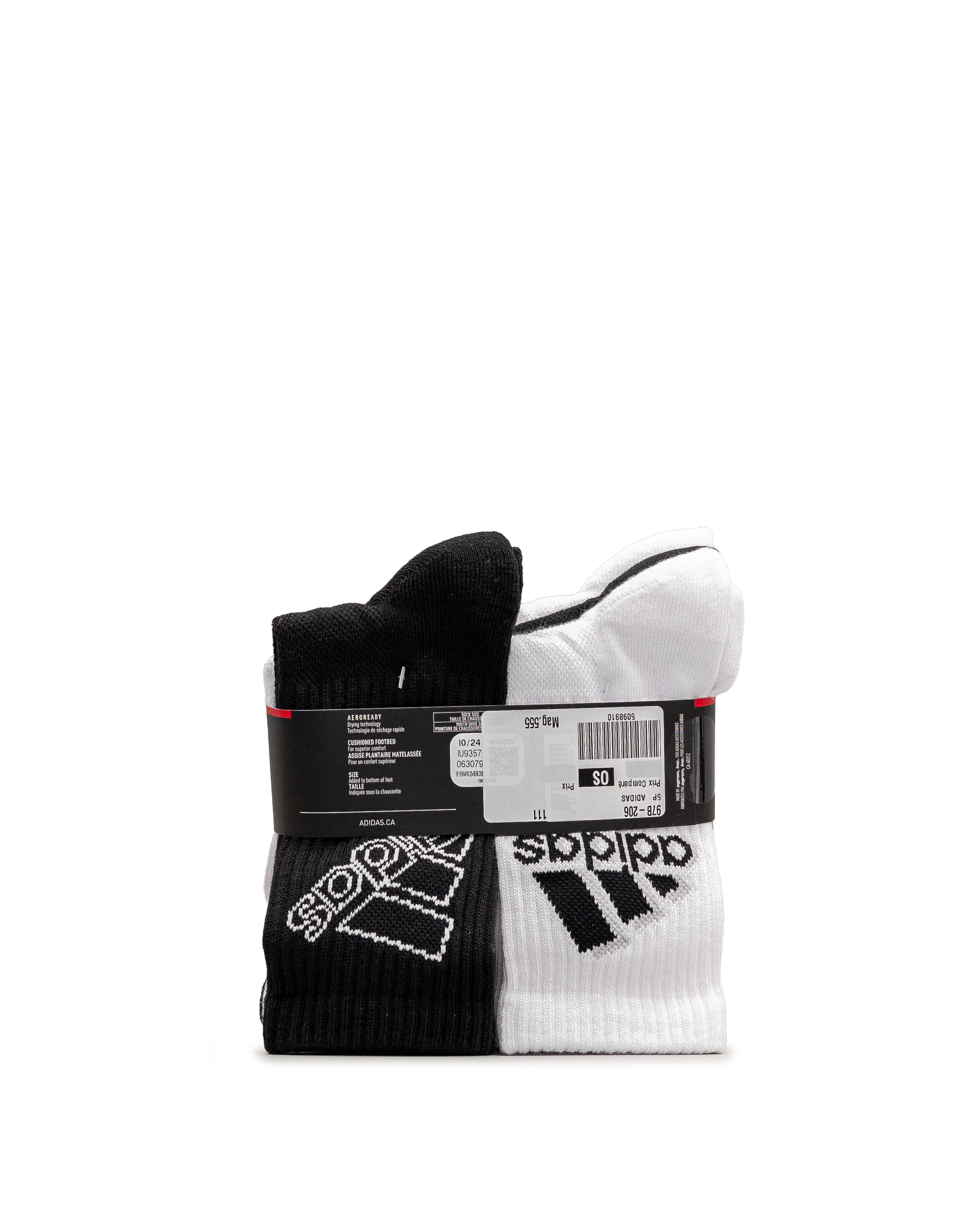6 pack crew kids - Blanc&noir - #97B-206 - Image 3