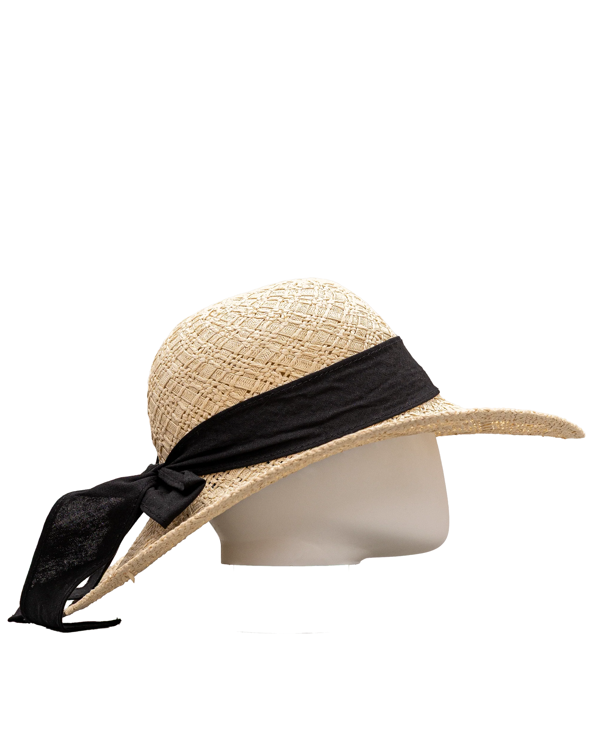 Chapeau boucle  - Blanc&noir - #91P-10 - Image 3