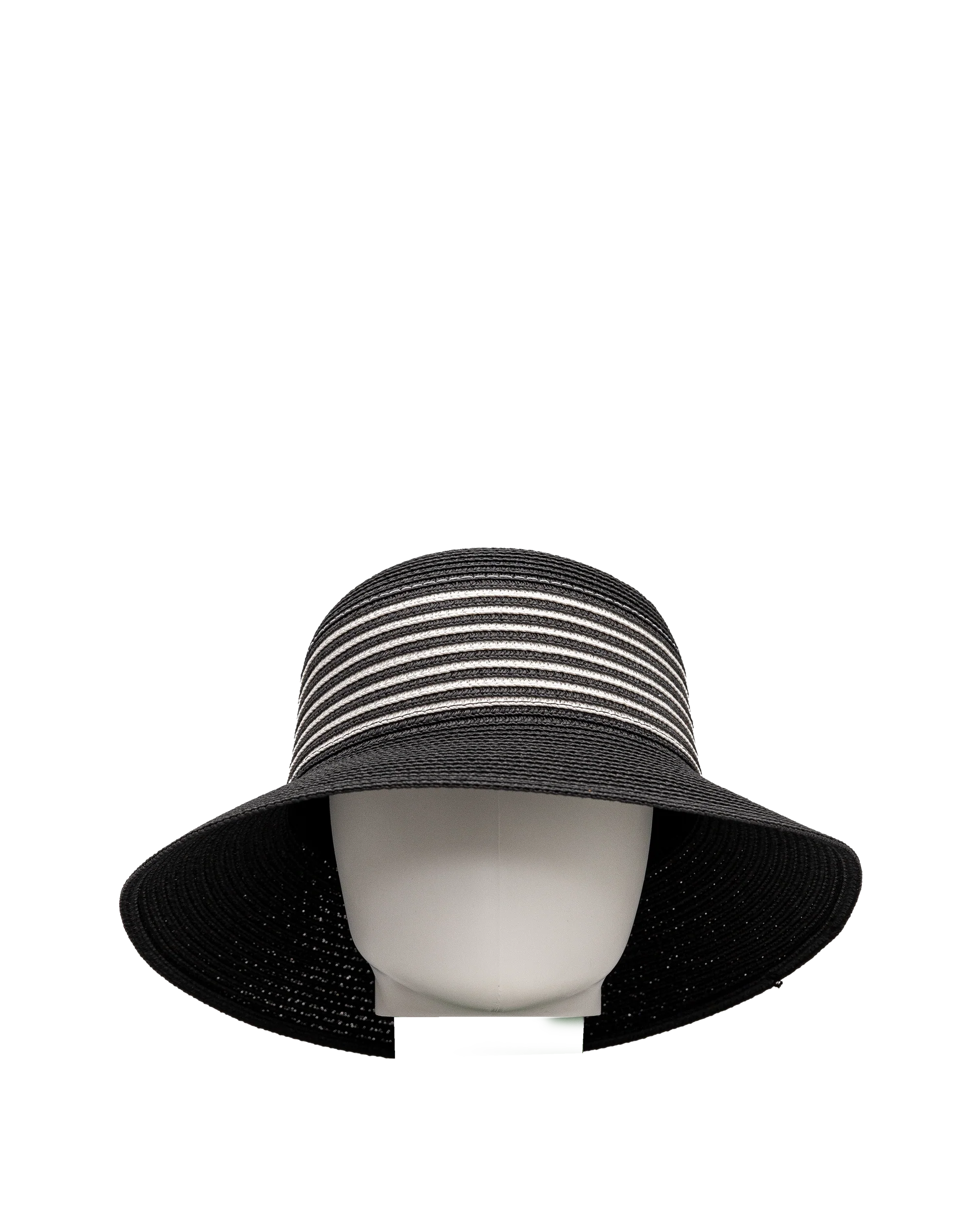 Chapeau rayures - Noir - #91P-07 - Image 3