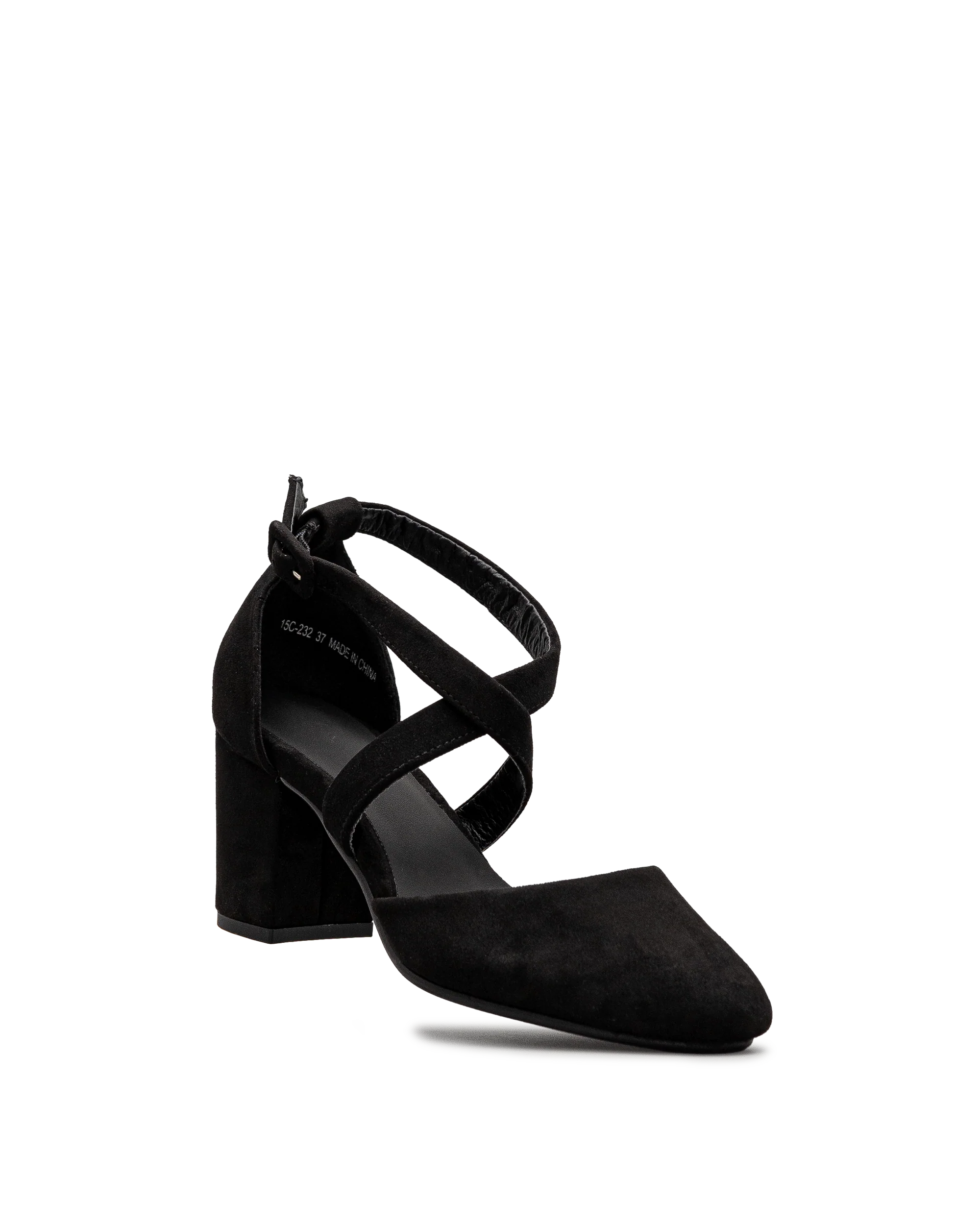 Soline  - Noir suede - #15C-232