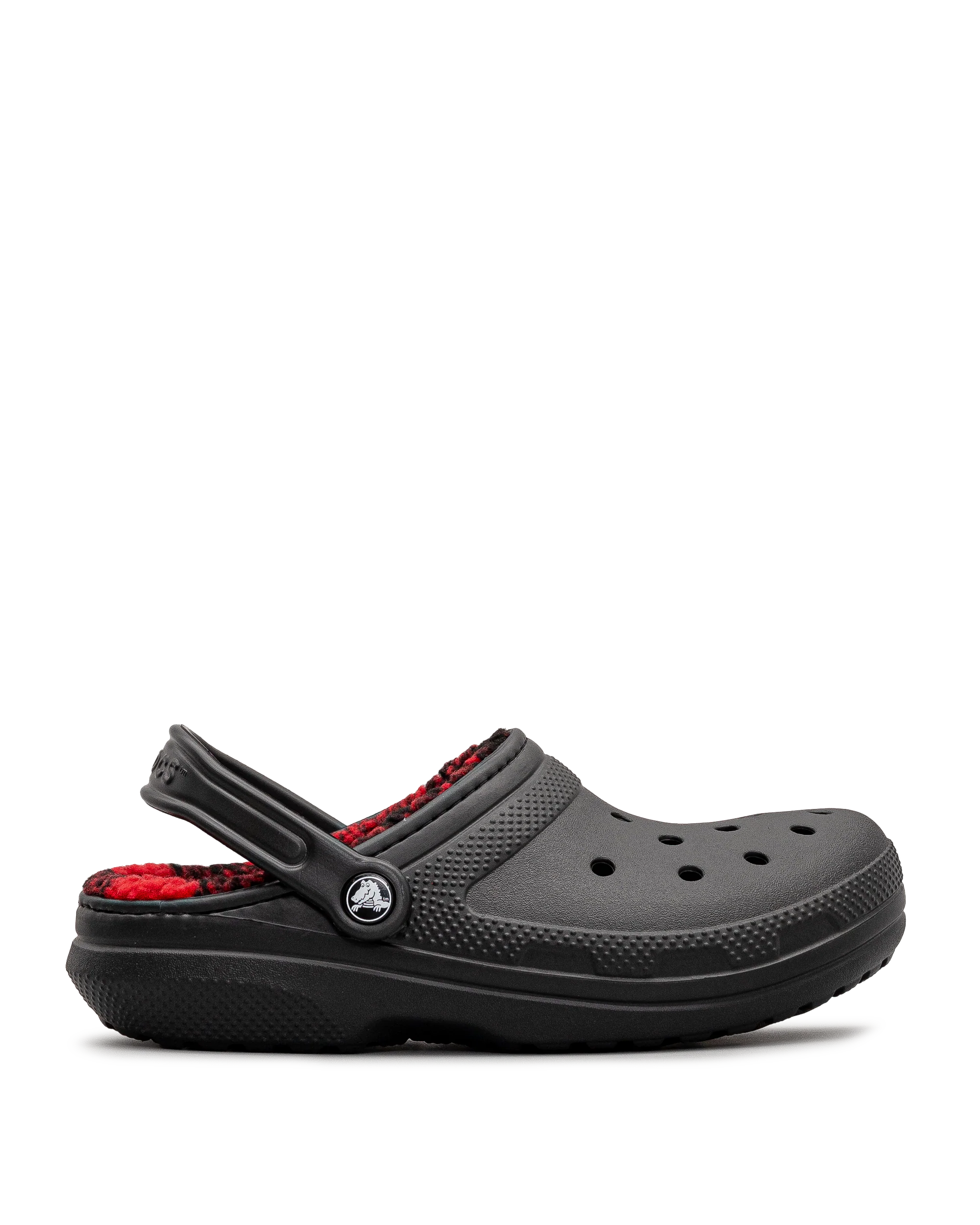 Buffalo check lined clog - Noir - #85P-03 - Image 2