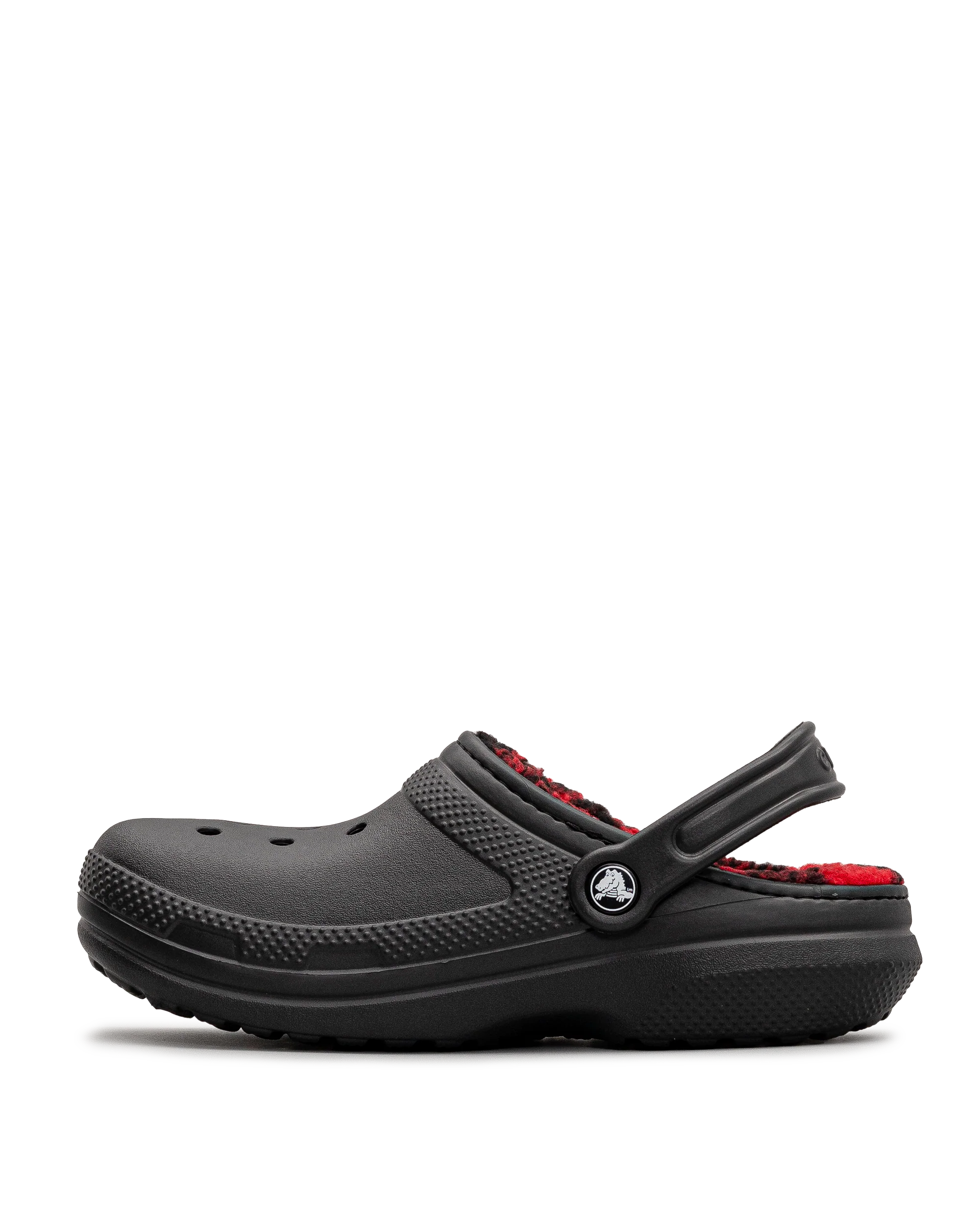 Buffalo check lined clog - Noir - #85P-03 - Image 3