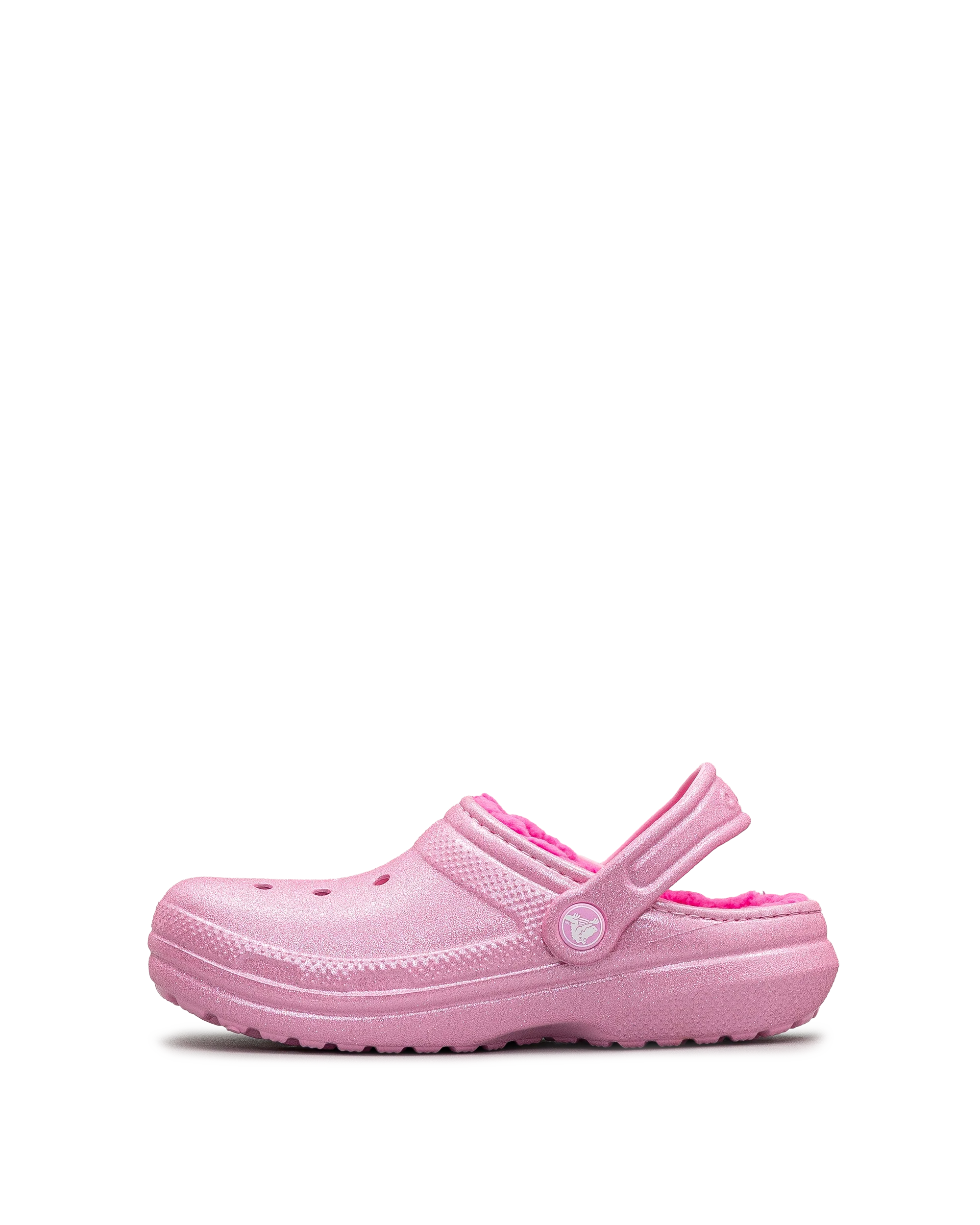 Lined glitter clog jr - Rose - #45P-08 - Image 3