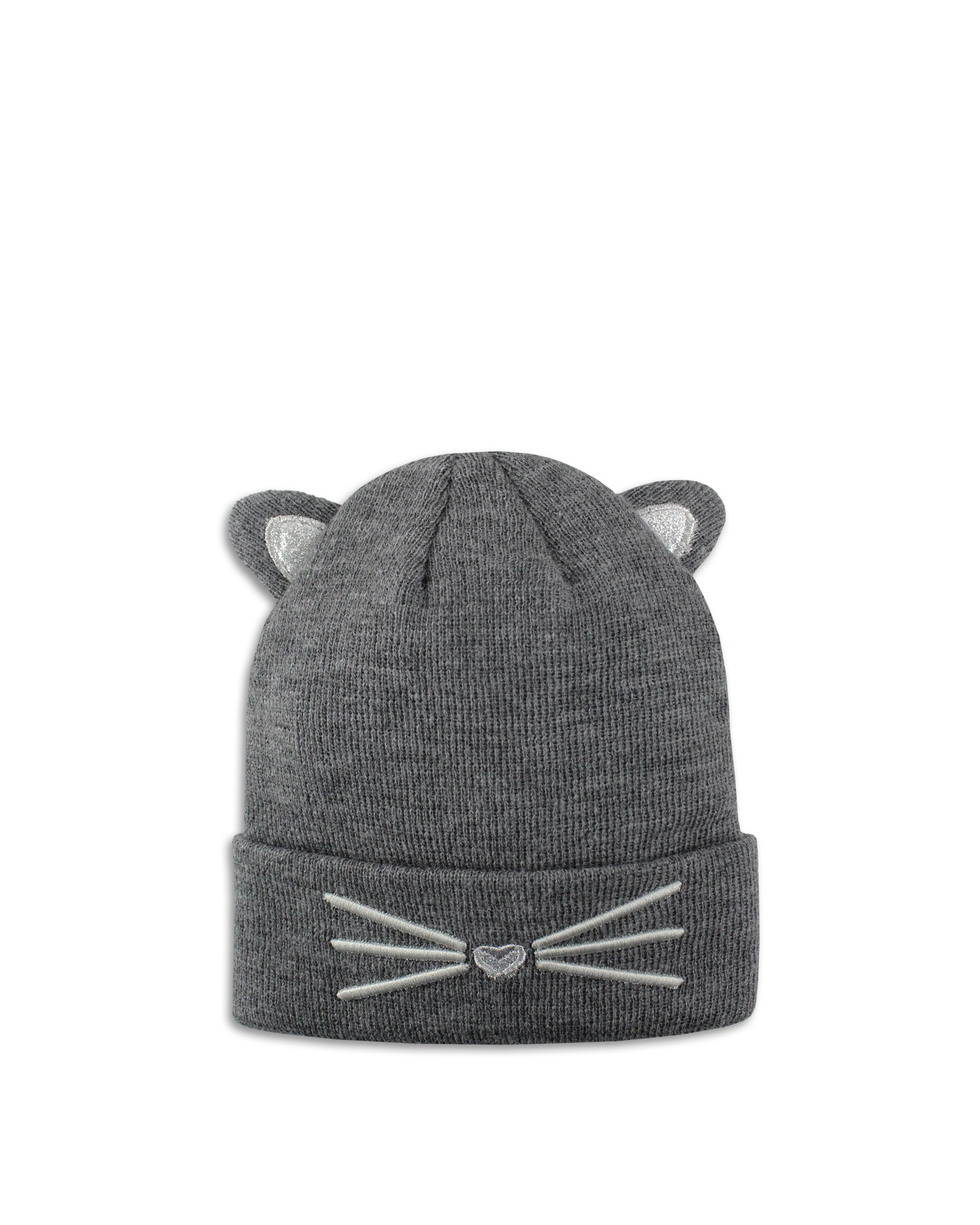 Tuque chat  - Gris - #97P-40