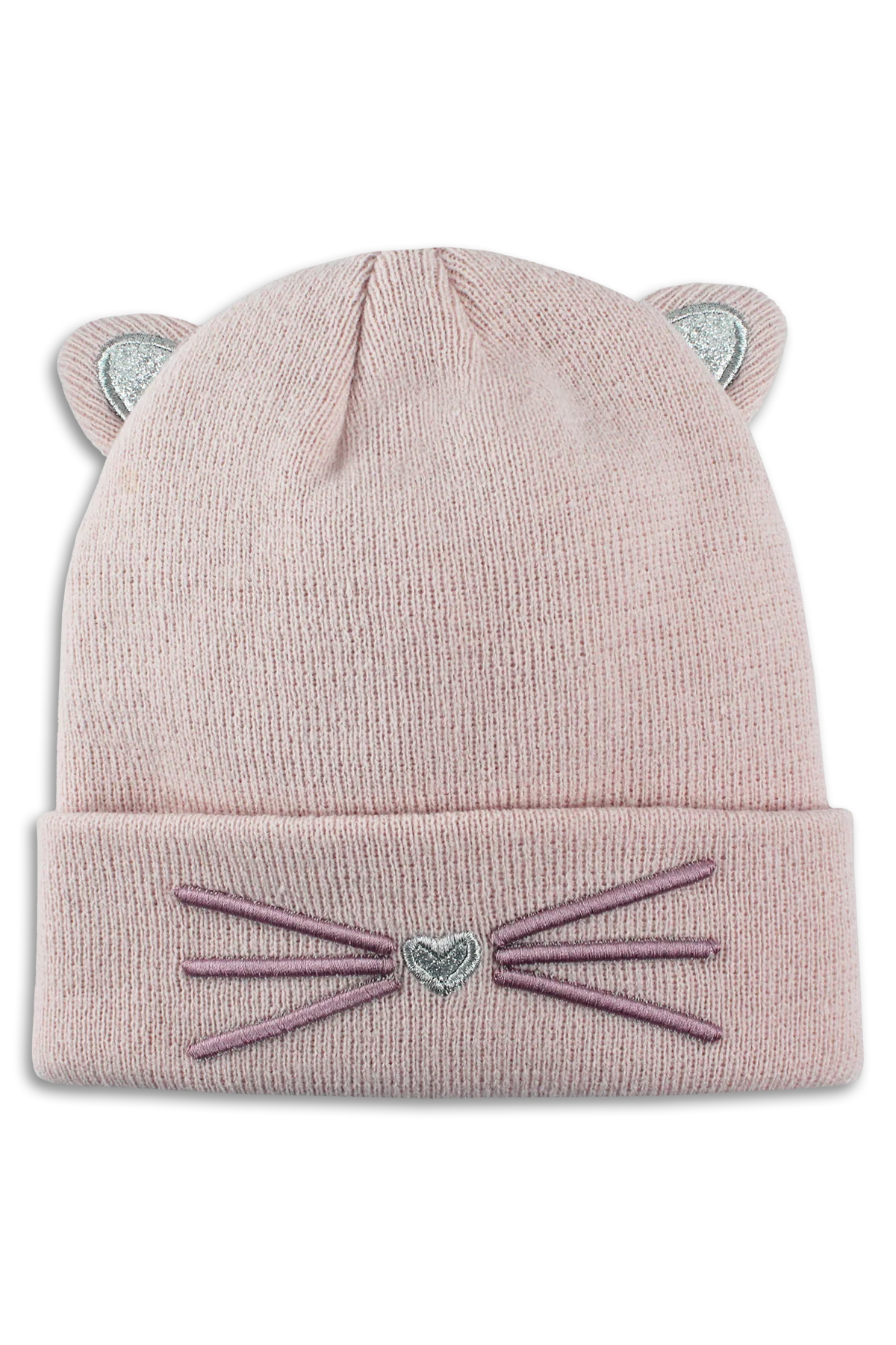 Tuque chat  - Rose pale - #97P-40