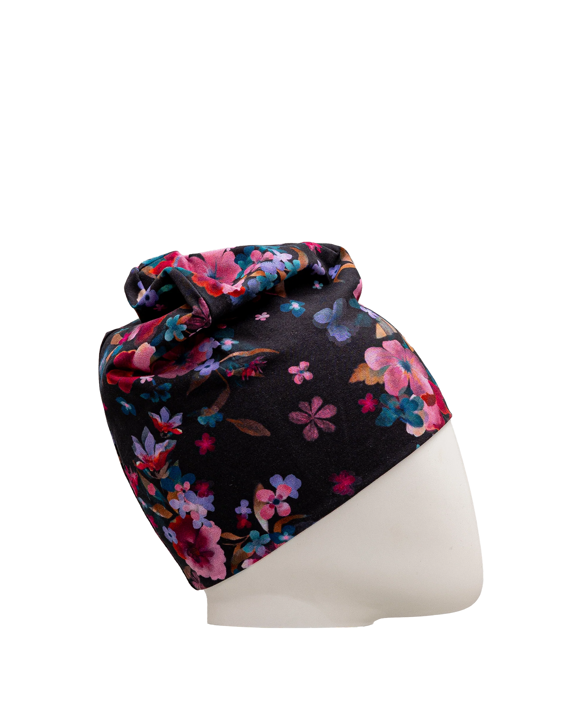 Tuque en jersey 5 14y - Fleur - #97D-16 - Image 3