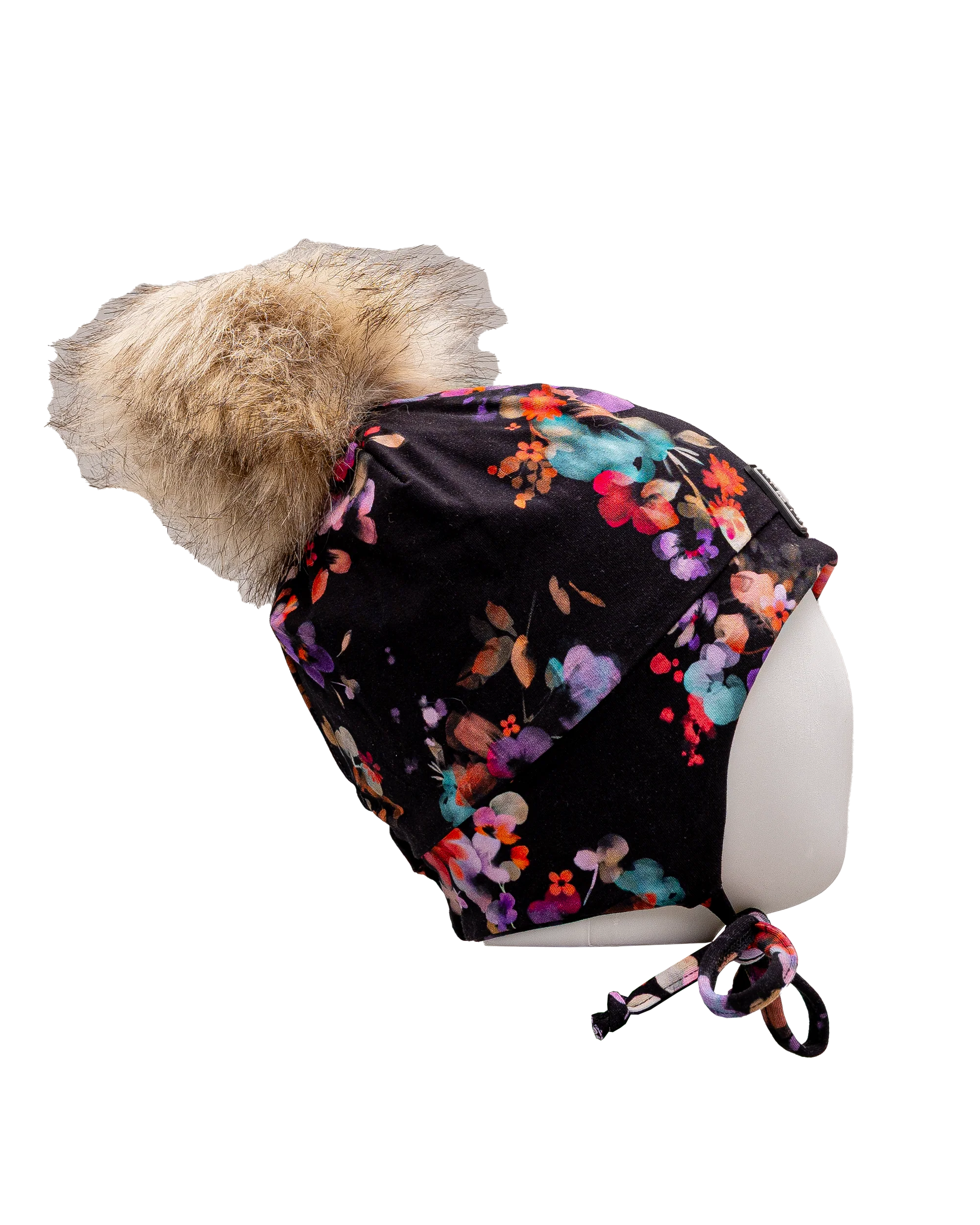 Tuque pompom jersey 2 6y - Fleur - #97D-205 - Image 3