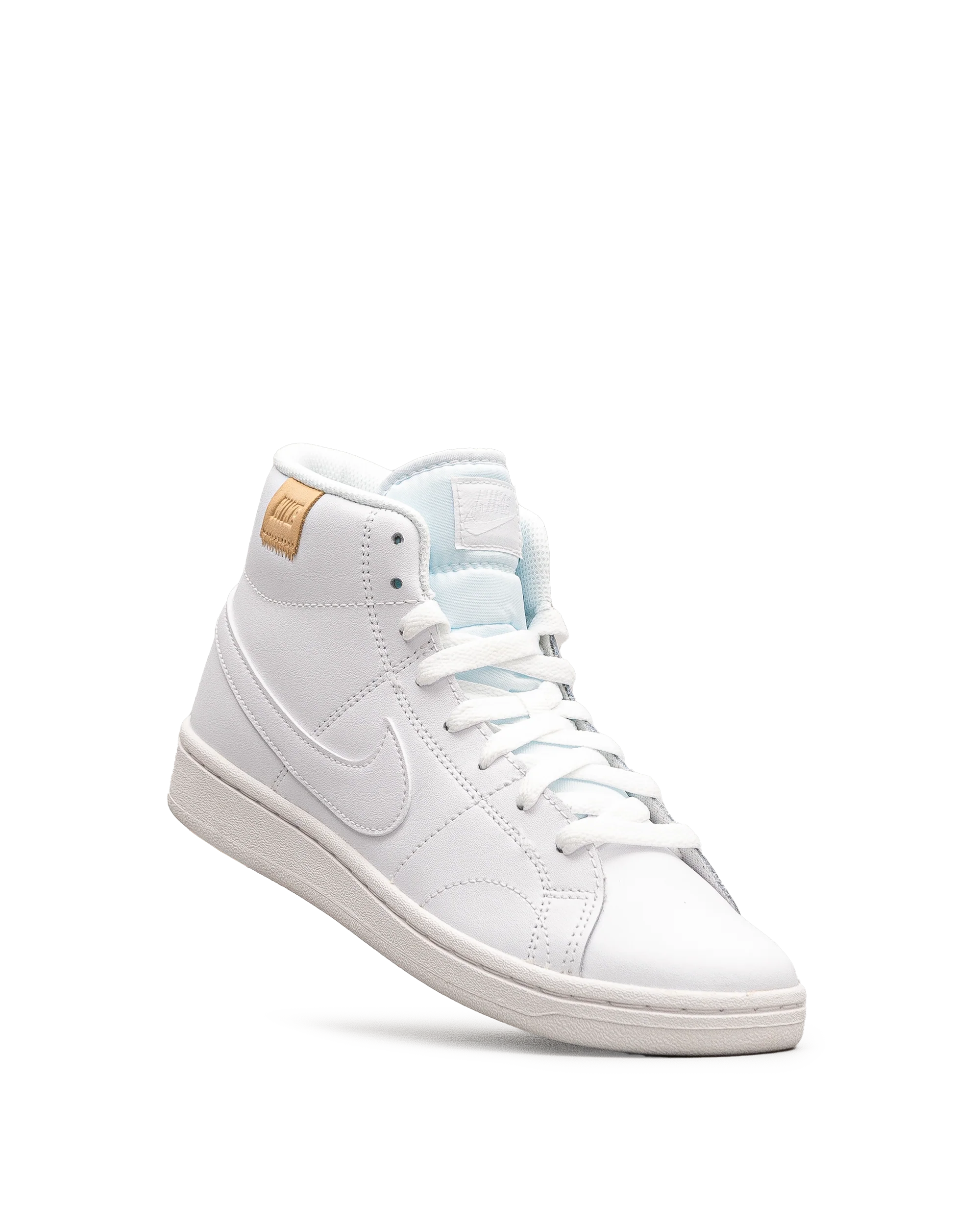 Court royale 2 mid  - Blanc uni - #15Y-13
