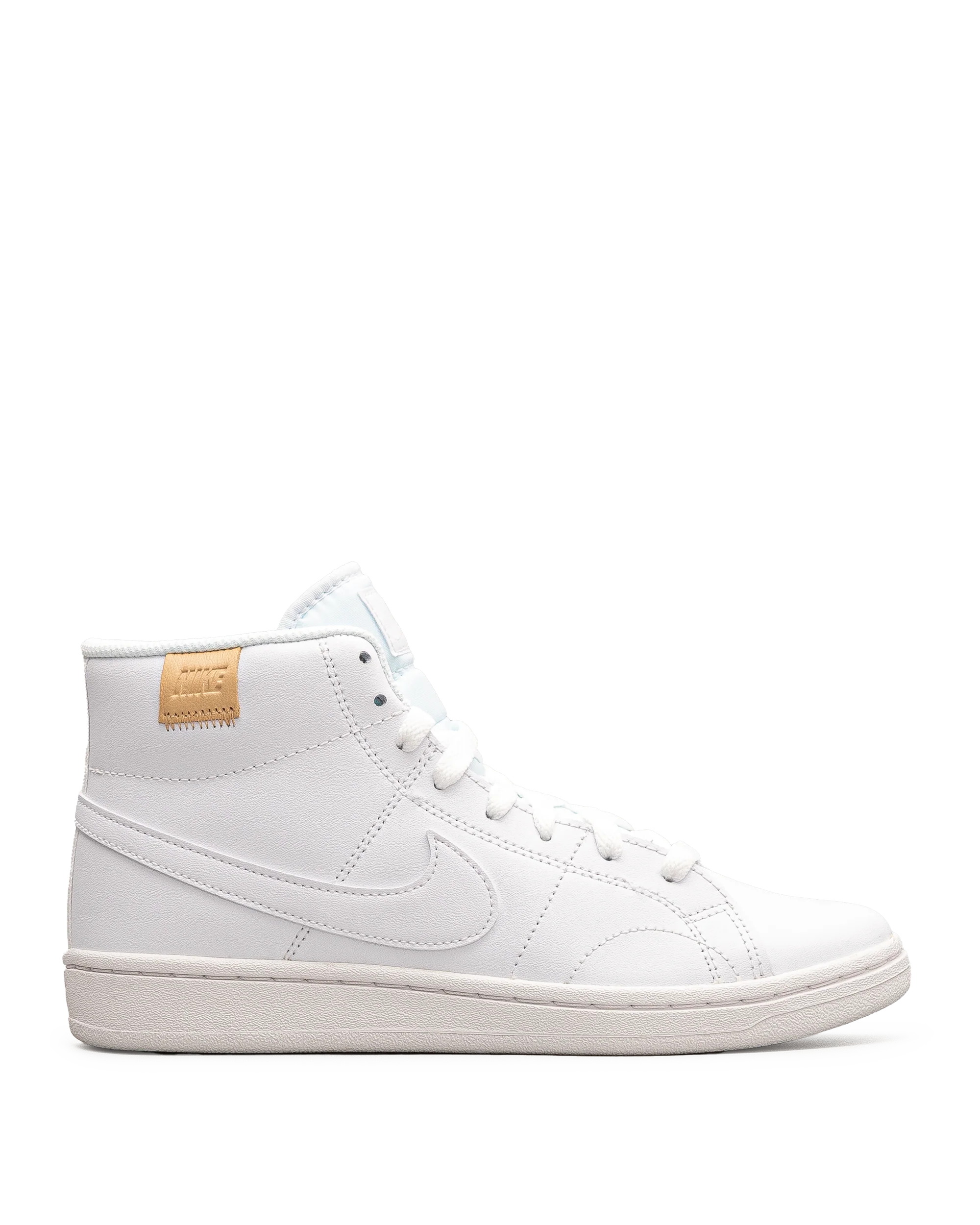 Court royale 2 mid  - Blanc uni - #15Y-13 - Image 2