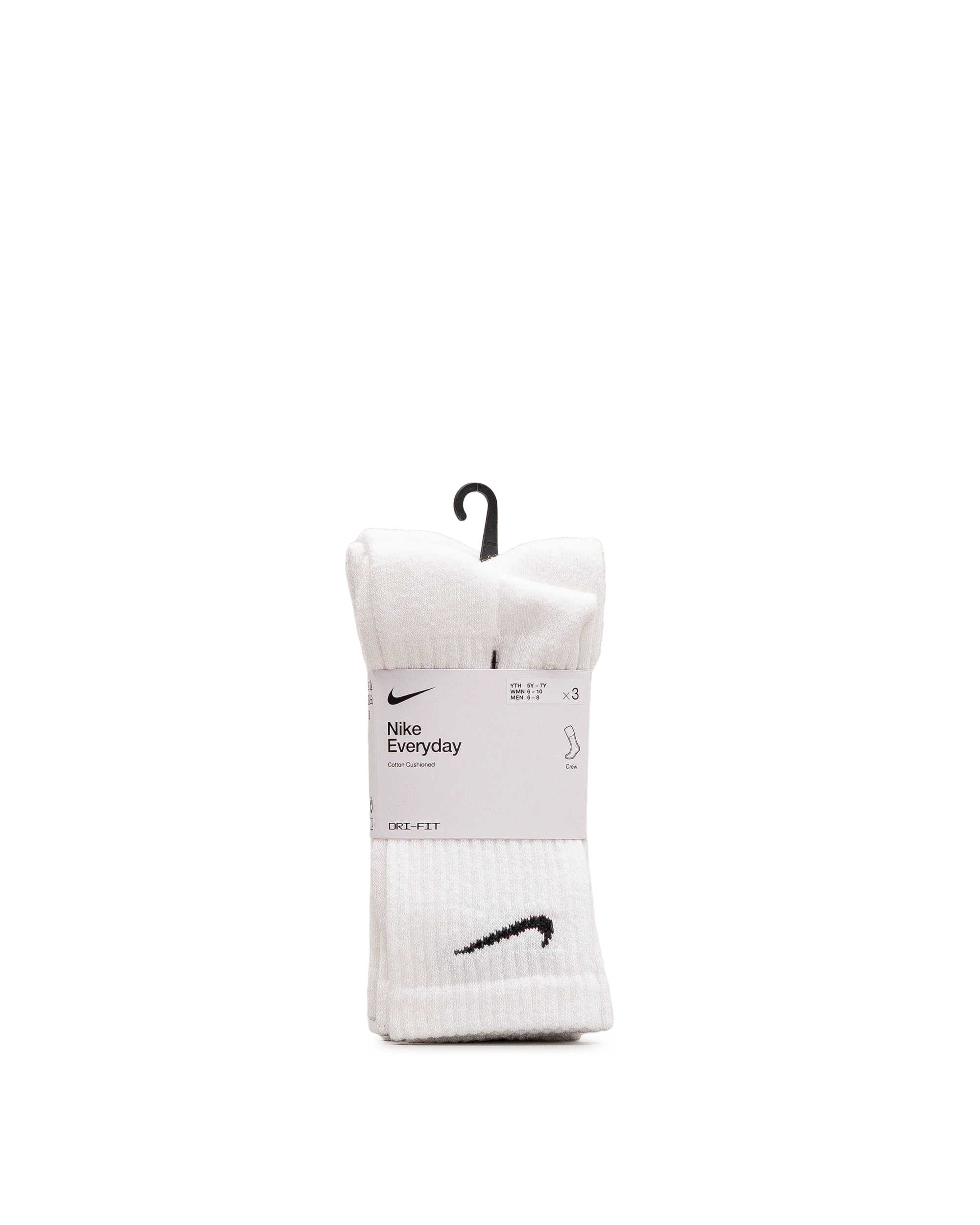 Training crew socks 3pk - Blanc - #98B-09