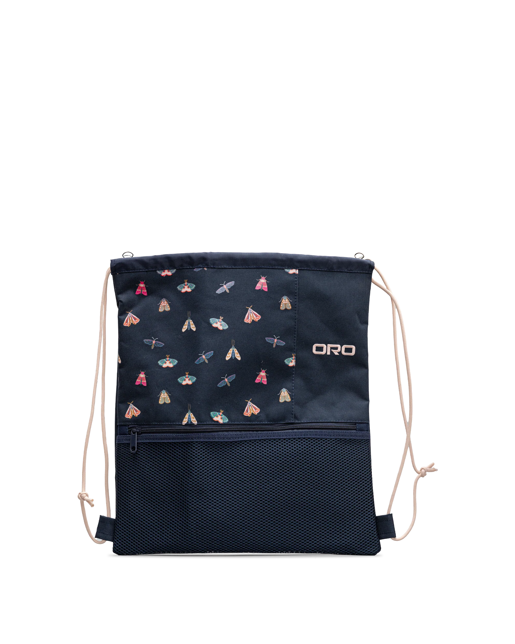Sac fourre tout papillons  - Marine - #97S-606