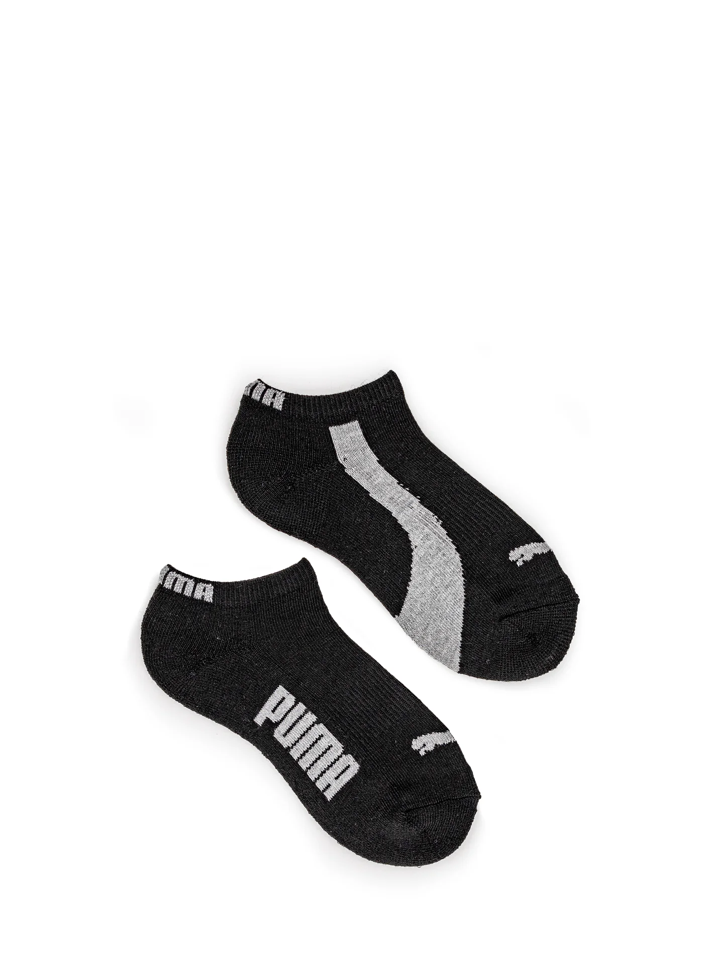 6pk socquette enfant  - Noir&gris - #97B-29