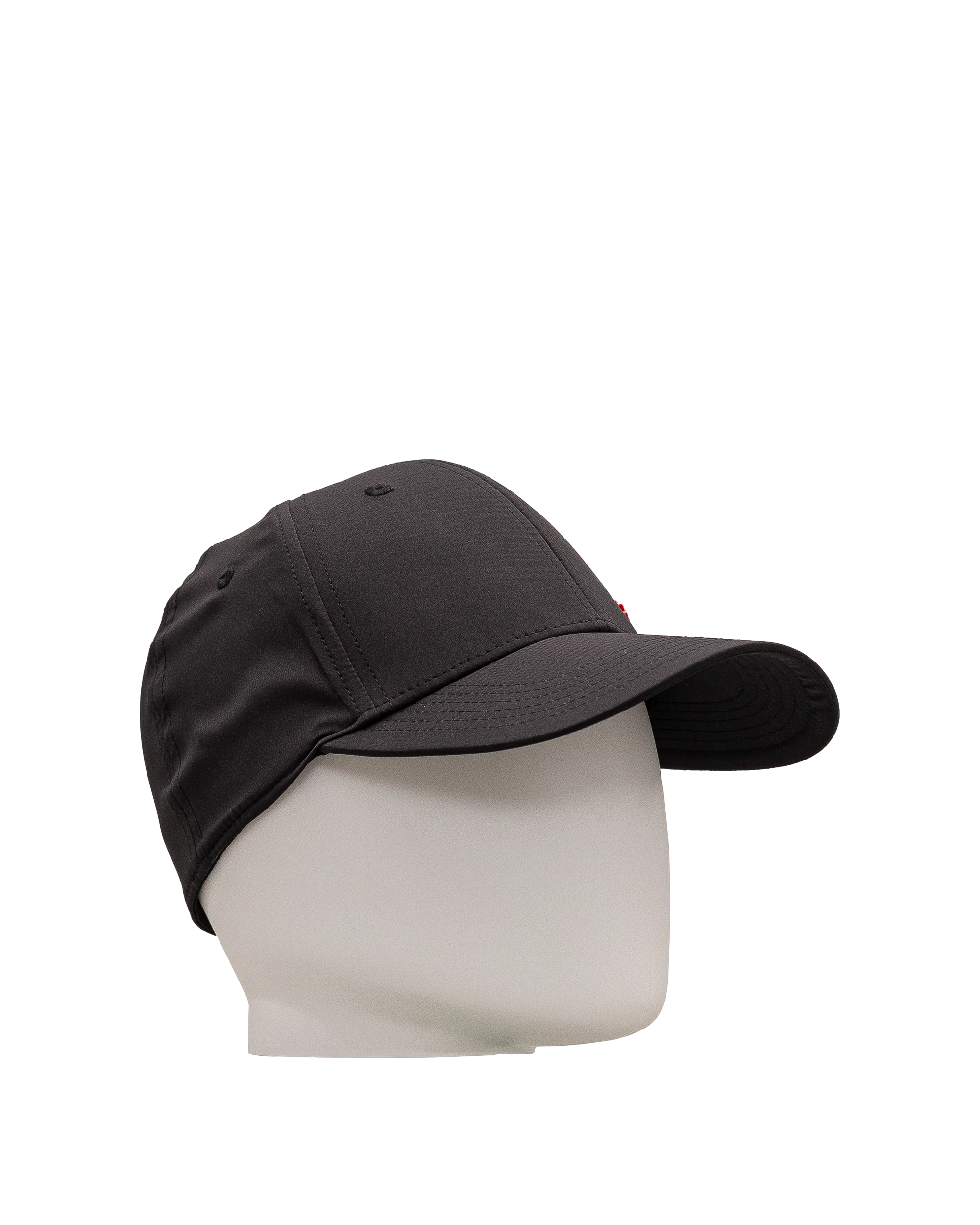Alloy stretch fit cap - Rouge&noir - #92C-01