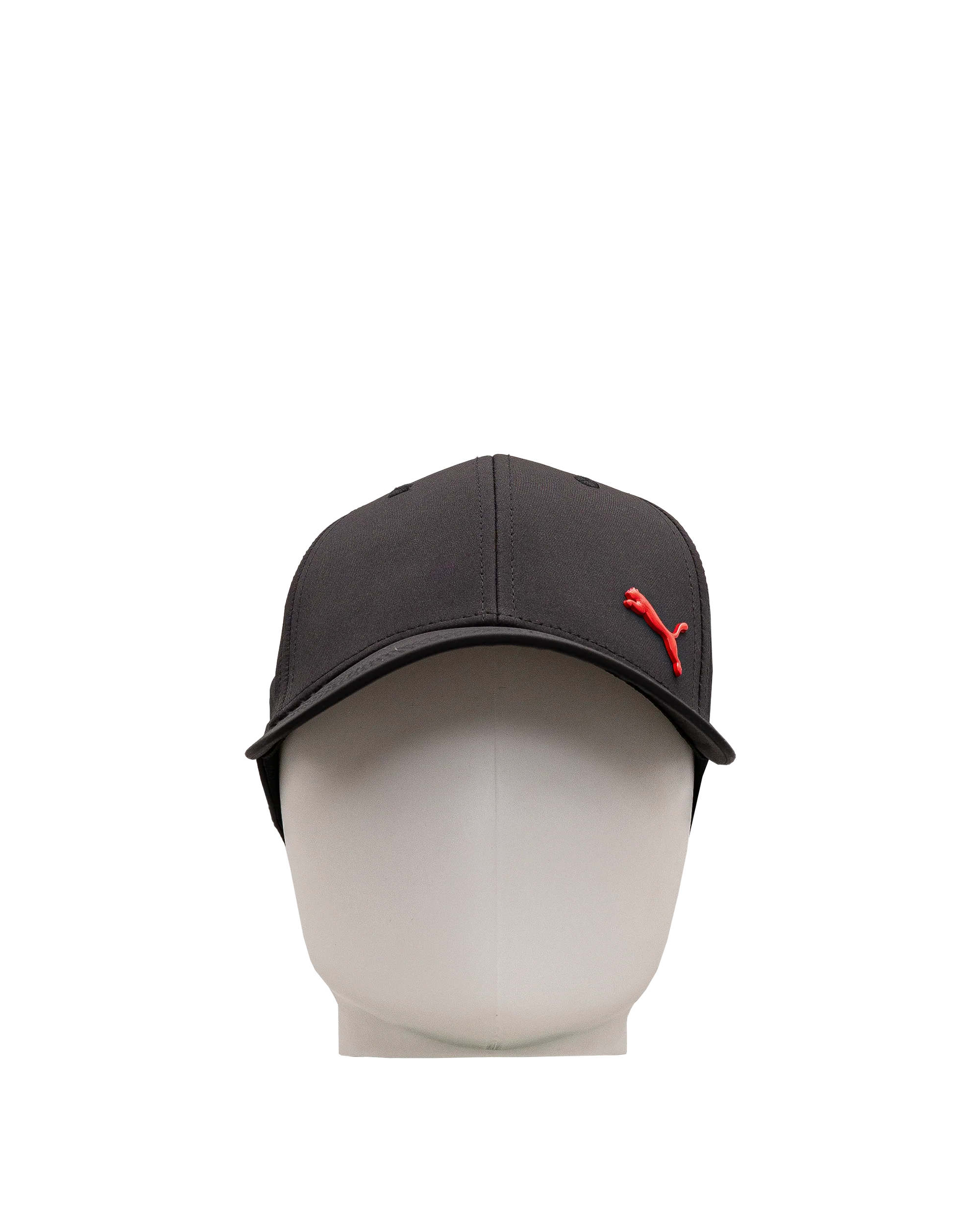 Alloy stretch fit cap - Rouge&noir - #92C-01 - Image 2