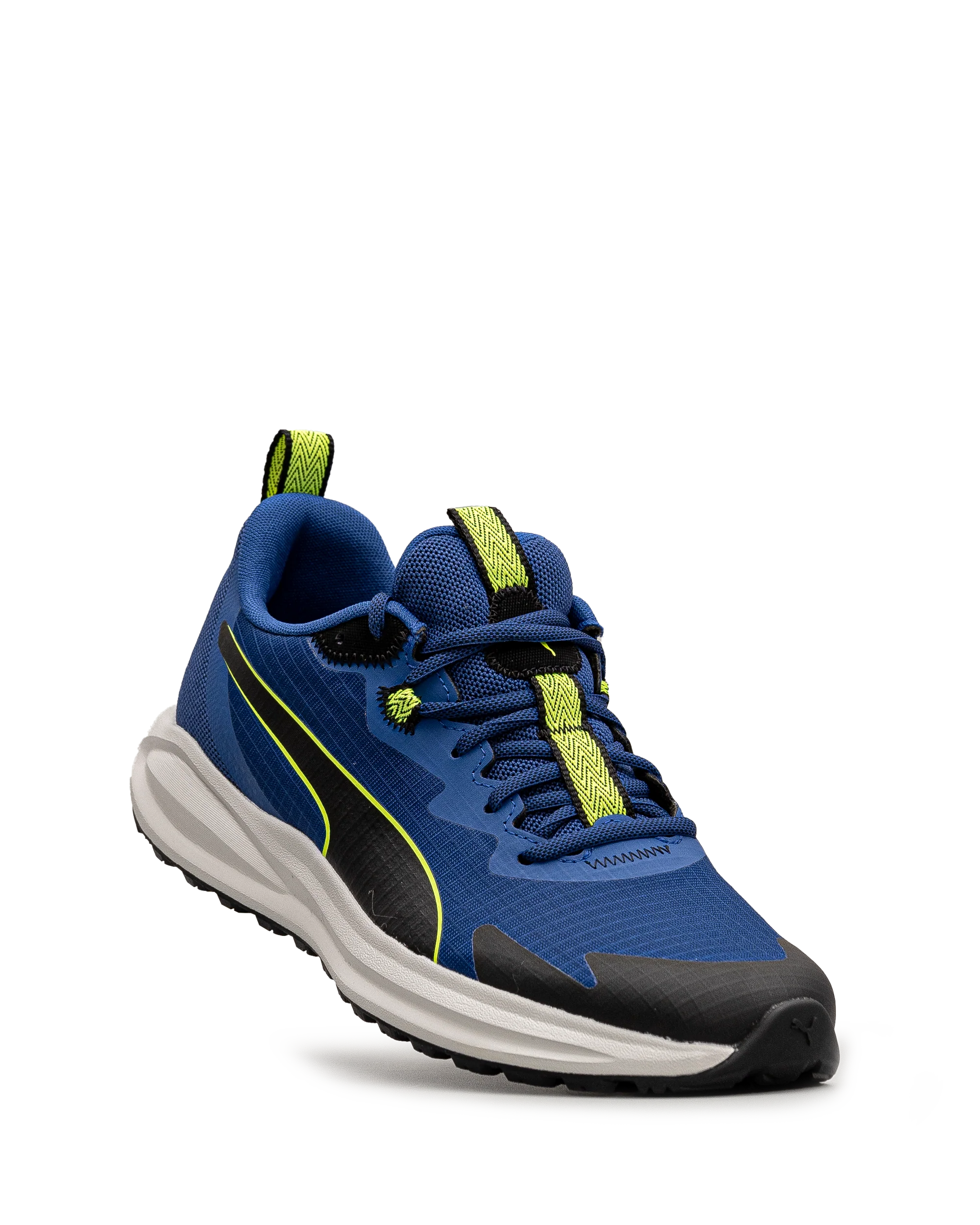 Twitch runner trail - Bleu&lime - #23E-12