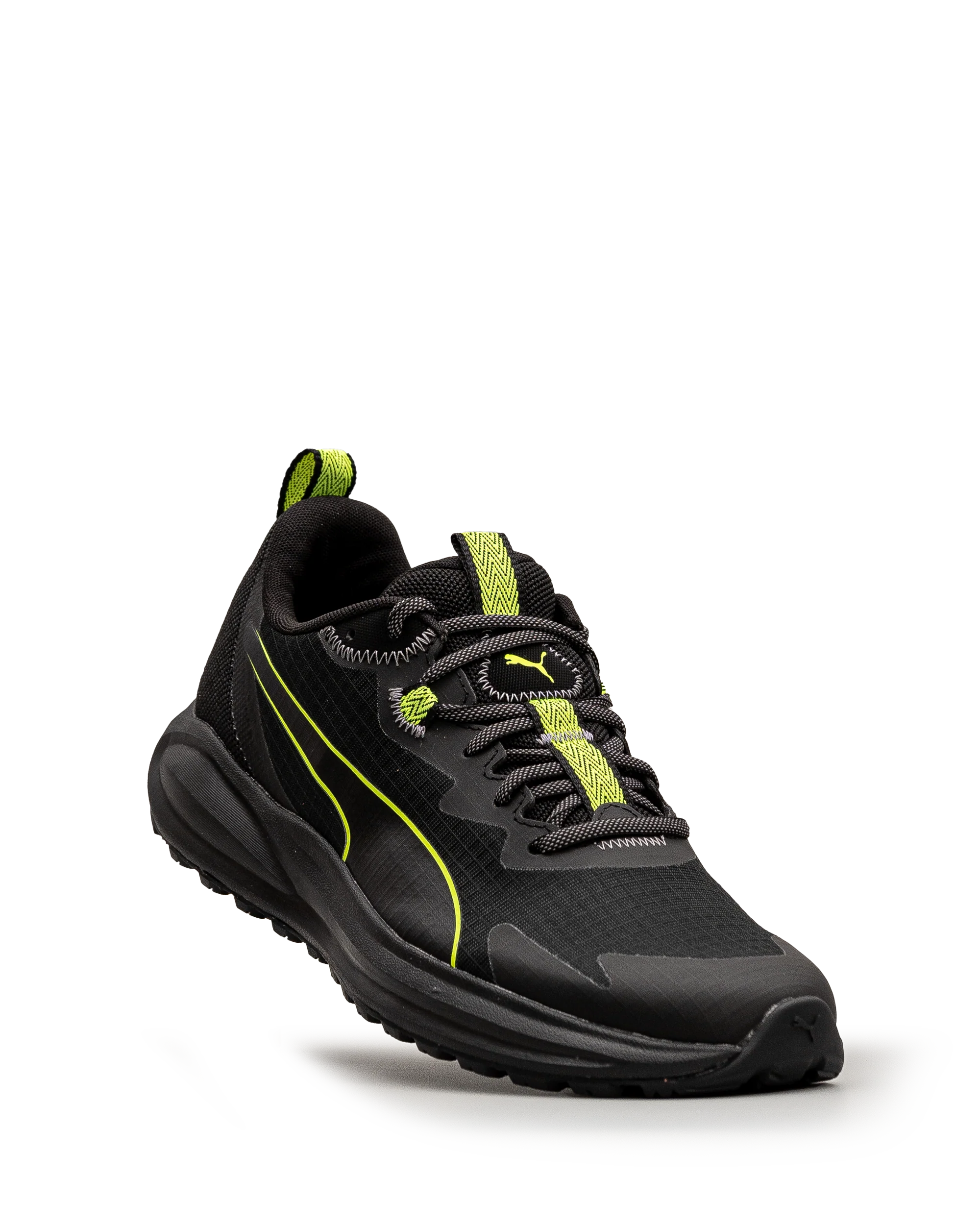 Twitch runner trail - Noir&lime - #23E-12