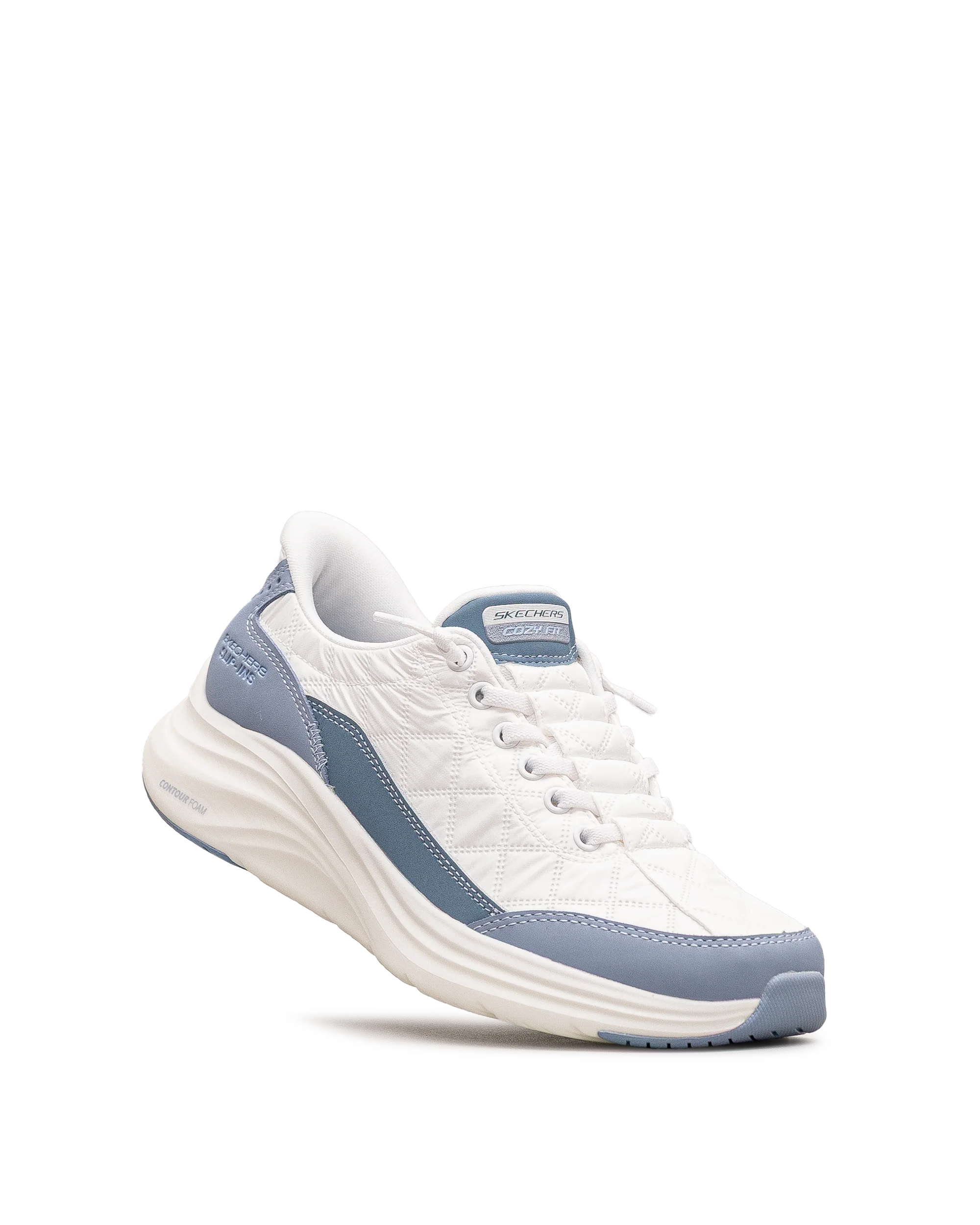 Contour foam  - Blanc&bleu - #15B-05