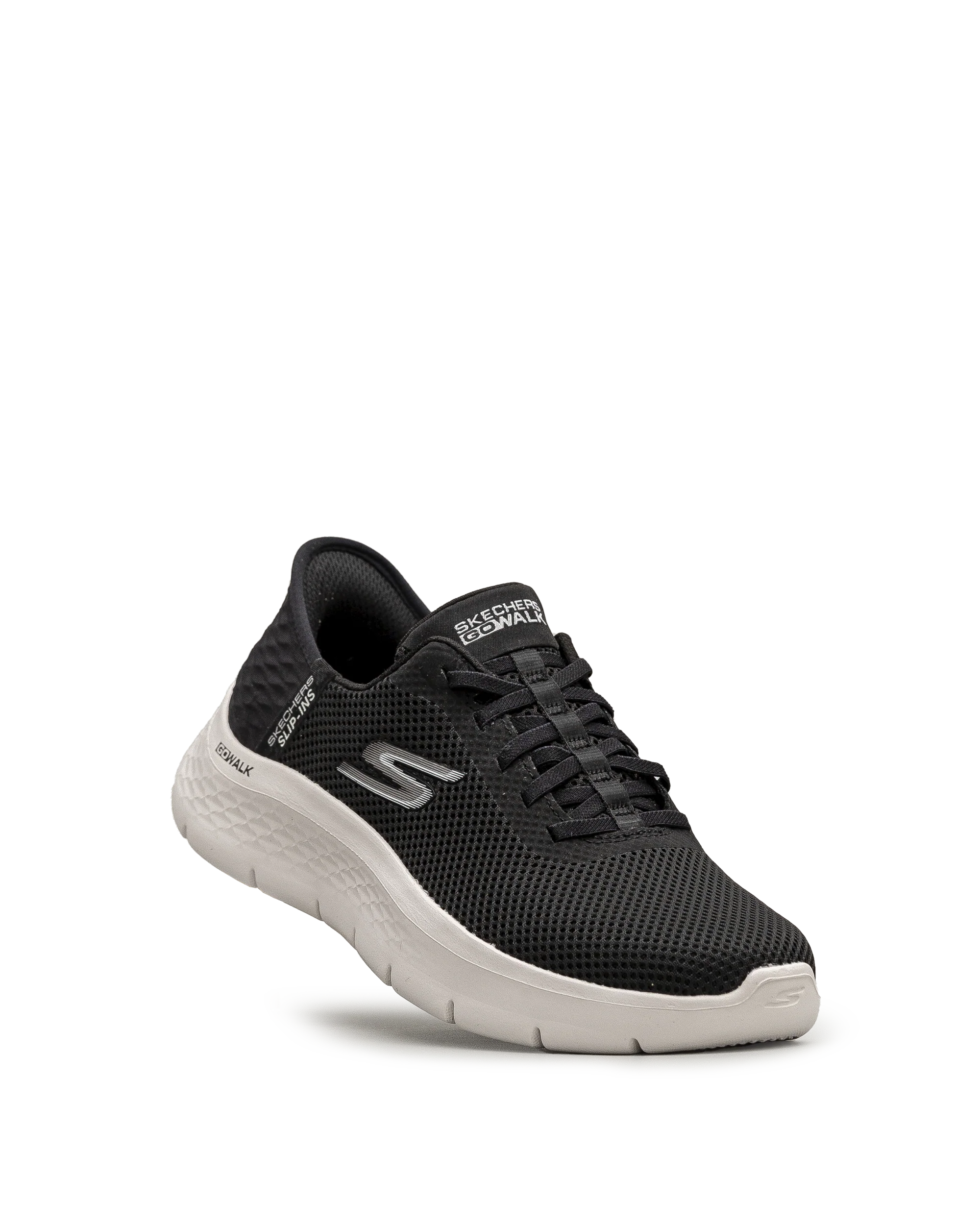 Slip ins go walk flex - Blanc&noir - #15B-268