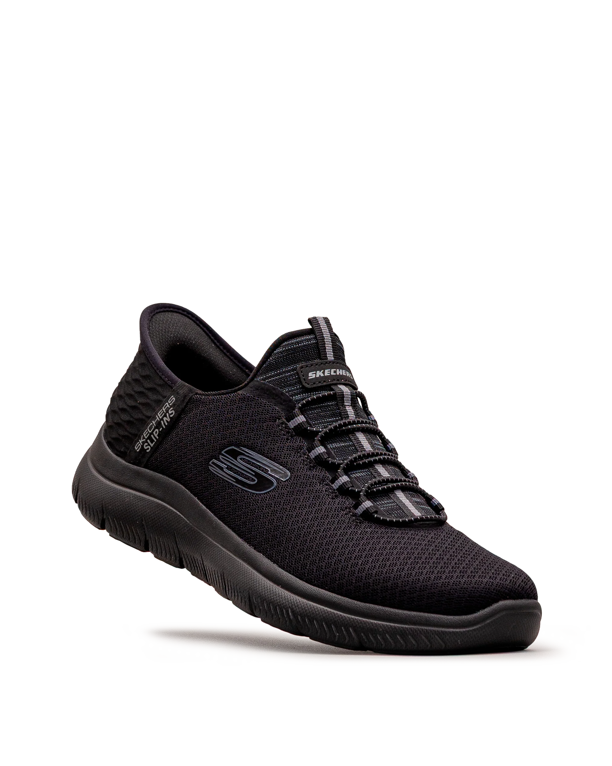 Slip ins high range - Noir uni - #25B-09
