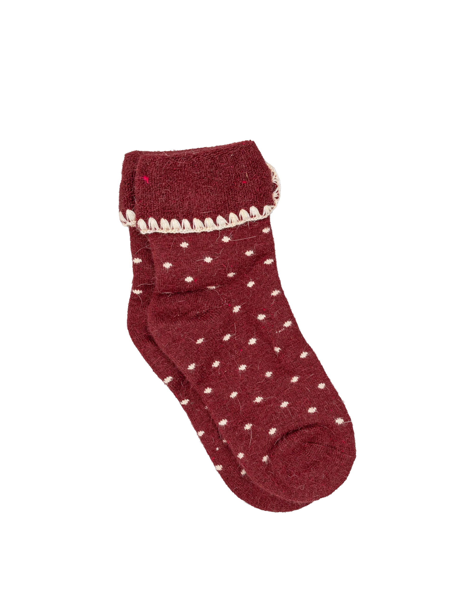 Bas femme 30% laine - Bourgogne - #91W-10
