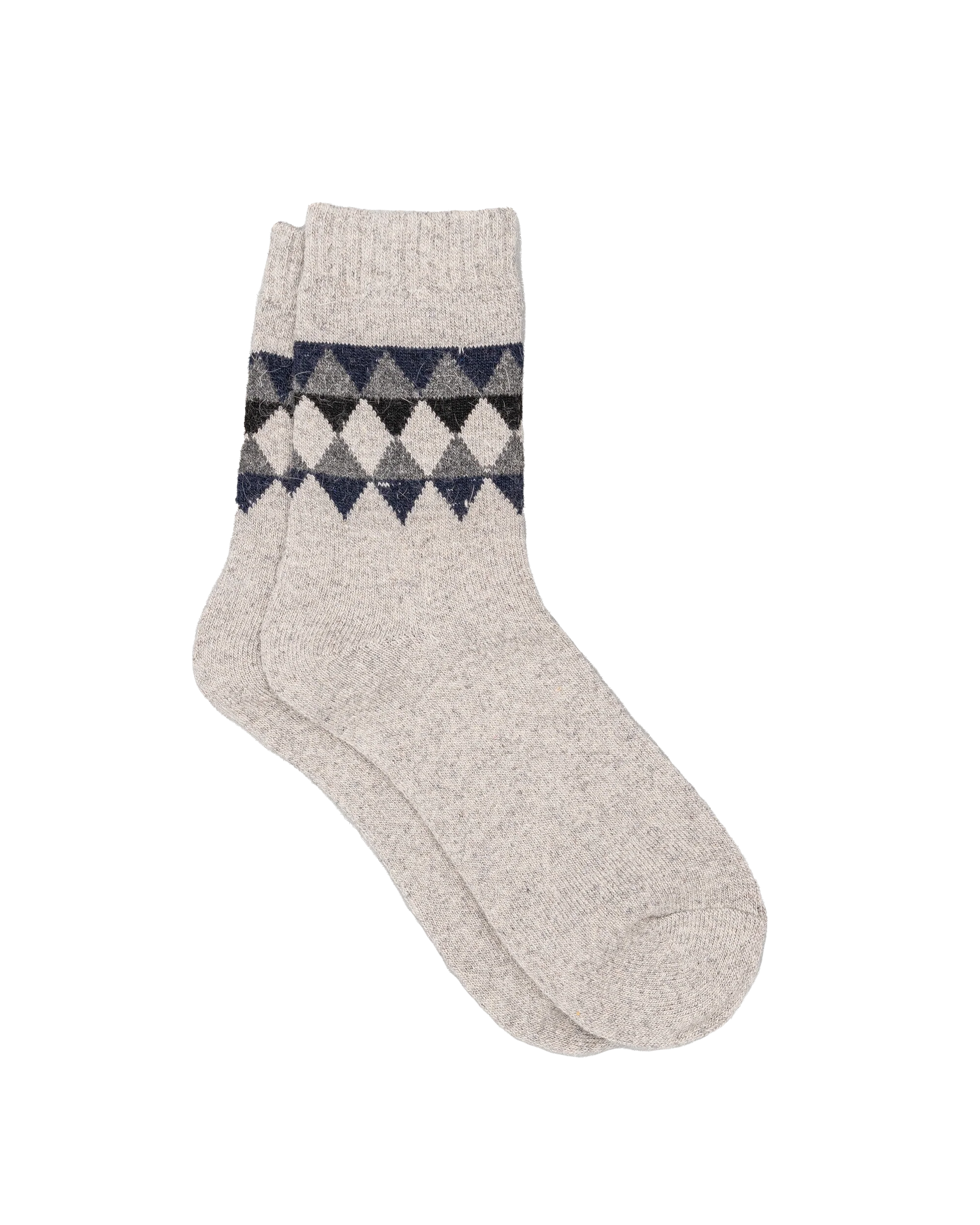 Bas homme 30% laine - Gris - #92B-09