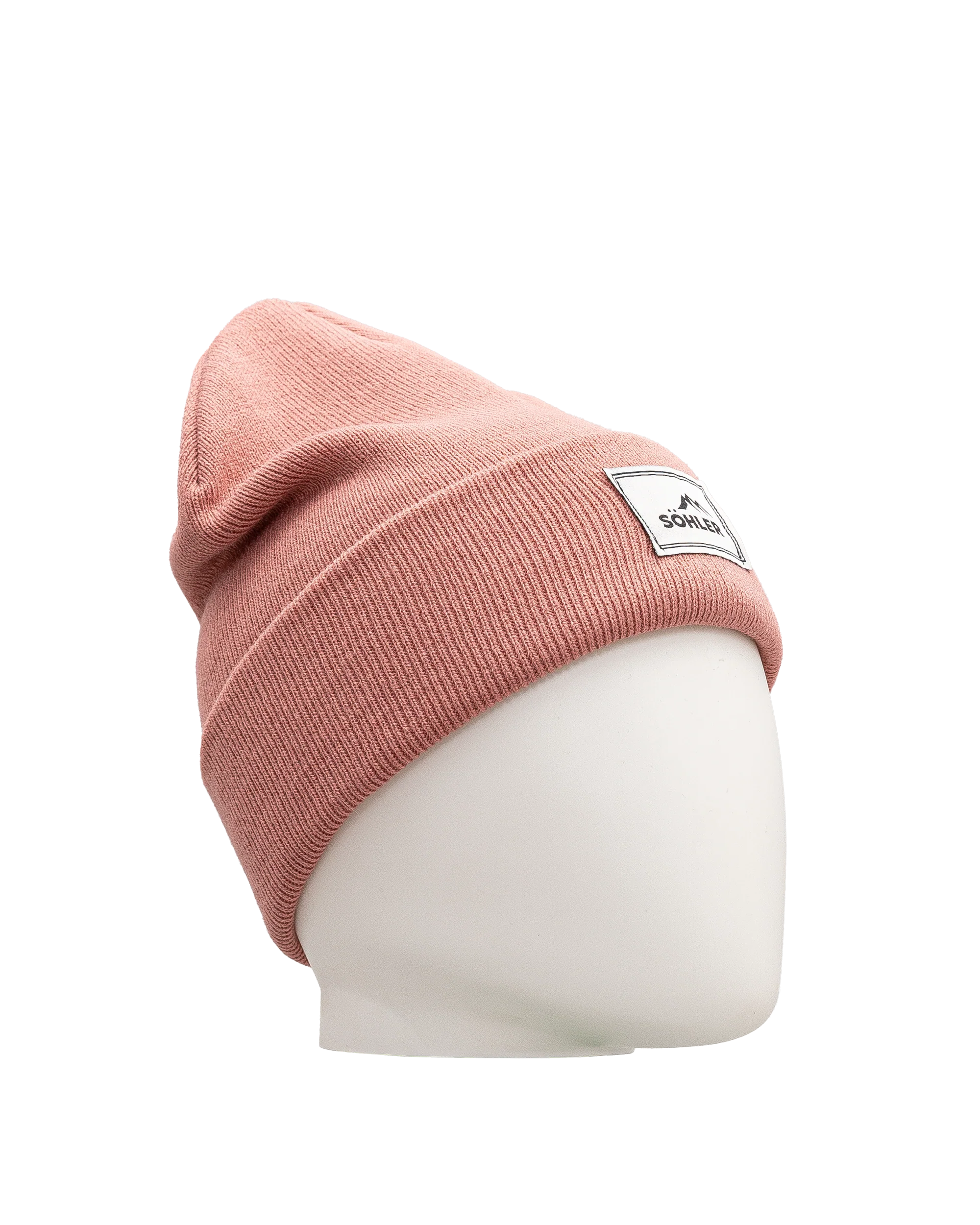 Tuque logo unisexe - Rose pale - #98C-10