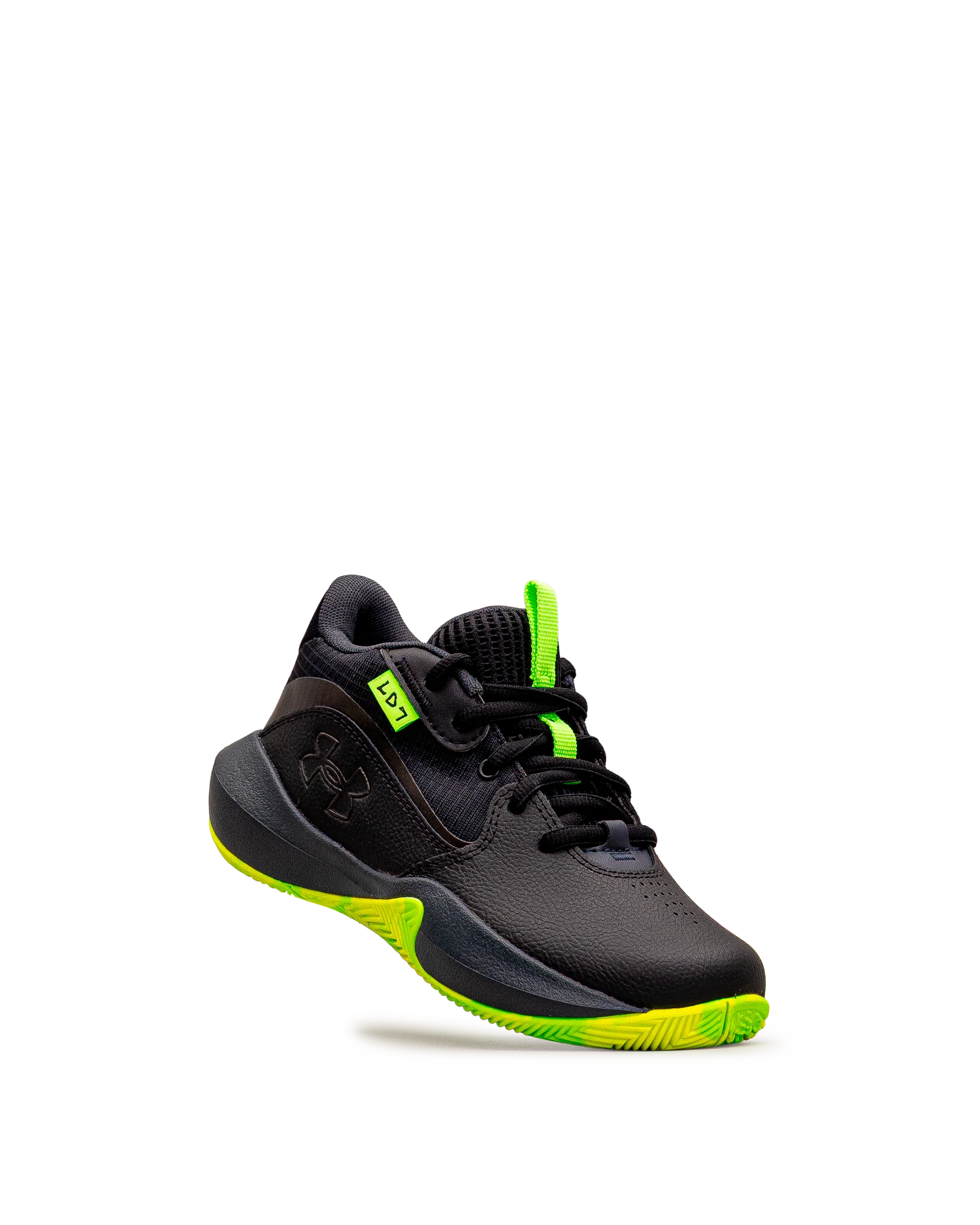 Lockdown 7 ps - Noir&lime - #73E-192