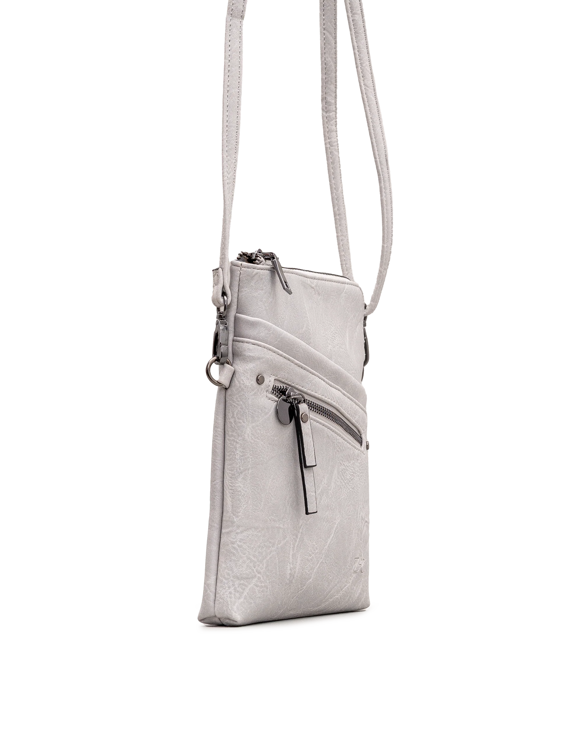 Petit sac à main - Gris pale - #90O-01 - Image 2